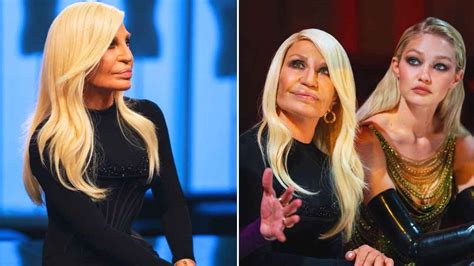 donatella versace show 2016|what happened to donatella versace.